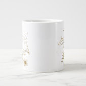 HUFFLEPUFF™-constellatie Grafisch Grote Koffiekop (Voorkant)