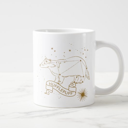 HUFFLEPUFF™-constellatie Grafisch Grote Koffiekop (Rechts)