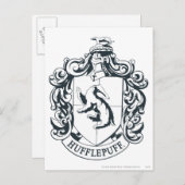 Hufflepuff Crest Briefkaart (Voorkant / Achterkant)