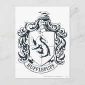 Hufflepuff Crest Briefkaart (Voorkant)