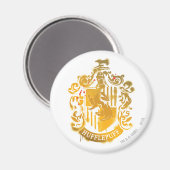 Hufflepuff Crest - geplateerd Magneet (Voorkant / Achterkant)