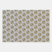 Hufflepuff Crest Inpakpapier Vel (Voorkant)
