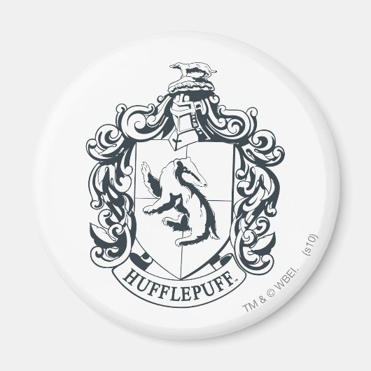 Hufflepuff Crest Magneet (Voorkant)