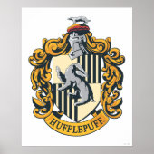 HUFFLEPUFF™ Crest Poster (Voorkant)
