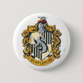 Hufflepuff Crest Ronde Button 5,7 Cm (Voorkant)