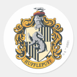 Hufflepuff Crest Ronde Sticker