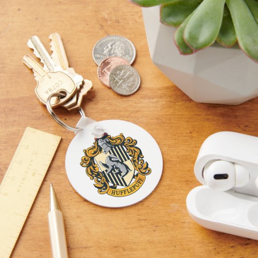 Hufflepuff Crest Sleutelhanger (Bureau)