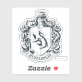 Hufflepuff Crest Sticker (Vel)