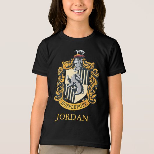 Hufflepuff Crest Tri-Blend Shirt (Voorkant)