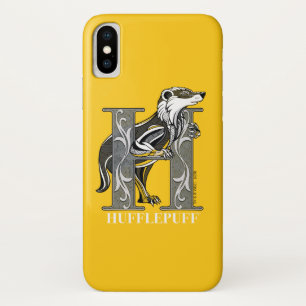 HUFFLEPUFF™ Crosshatched Emblem Case-Mate iPhone Case