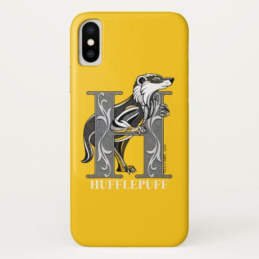 HUFFLEPUFF™ Crosshatched Emblem Case-Mate iPhone Case (Achterkant)