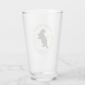 HUFFLEPUFF™ Dasbadges voor Huis-trots Glas (Achterkant)
