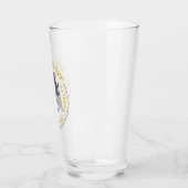 HUFFLEPUFF™ Dasbadges voor Huis-trots Glas (Links)