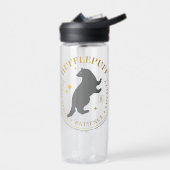 HUFFLEPUFF™ Dasbadges voor Huis Trots Waterfles (Links)