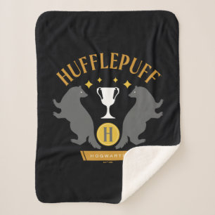 HUFFLEPUFF™ Dasbord en Beker Huis Trots Grafisch Sherpa Deken