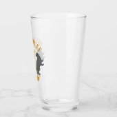 HUFFLEPUFF™ Dasborstel en Beker Huis trots Grafisc (Links)