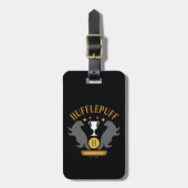 HUFFLEPUFF™ Dasborstel en Beker Huis trots grafisc Bagagelabel (Voorkant verticaal)