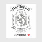 HUFFLEPUFF™ Dedication Patience Loyalty Crest Sticker (Vel)
