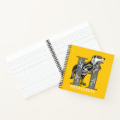 HUFFLEPUFF™ Gebroken embleem Notitieboek (Binnen)