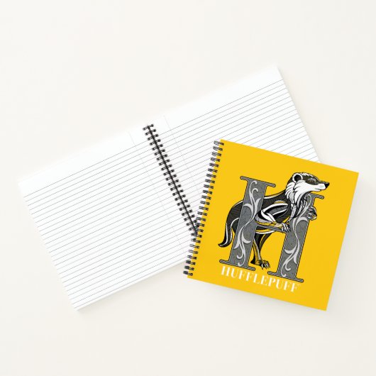 HUFFLEPUFF™ Gebroken embleem Notitieboek (Binnen)