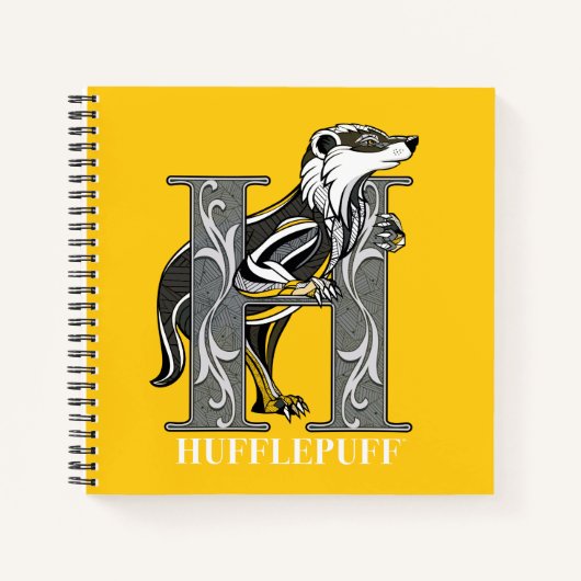 HUFFLEPUFF™ Gebroken embleem Notitieboek (Voorkant)