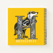 HUFFLEPUFF™ Gebroken embleem Notitieboek (Achterkant)