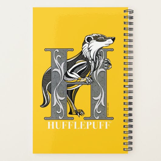 HUFFLEPUFF™ Gebroken embleem Planner (Achterkant)