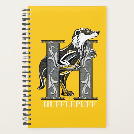 HUFFLEPUFF™ Gebroken embleem Planner (Voorkant)