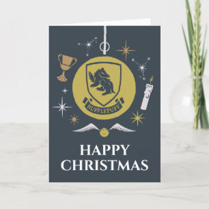 HUFFLEPUFF™ Holiday Bauble Graphic Feestdagen Kaart