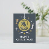 HUFFLEPUFF™ Holiday Bauble Graphic Feestdagenkaart (Staand voorkant)