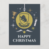 HUFFLEPUFF™ Holiday Bauble Graphic Feestdagenkaart (Voorkant)