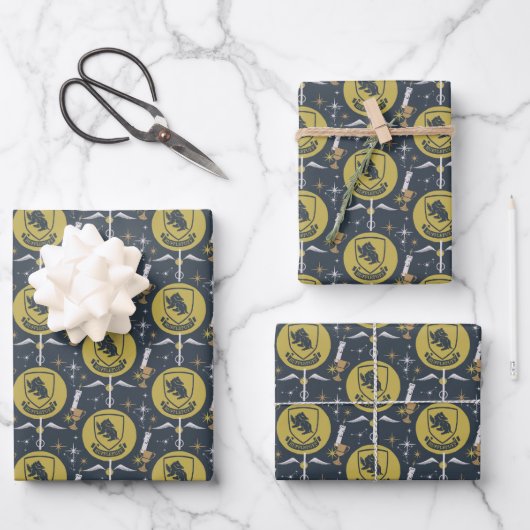 HUFFLEPUFF™ Holiday Bauble Graphic Inpakpapier Vel (Voorkant)
