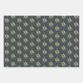 HUFFLEPUFF™ Holiday Bauble Graphic Inpakpapier Vel (Voorkant 2)