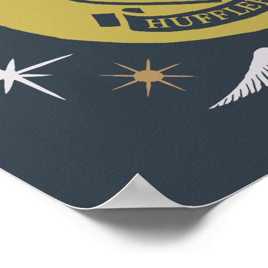 HUFFLEPUFF™ Holiday Bauble Graphic Poster (Hoek)