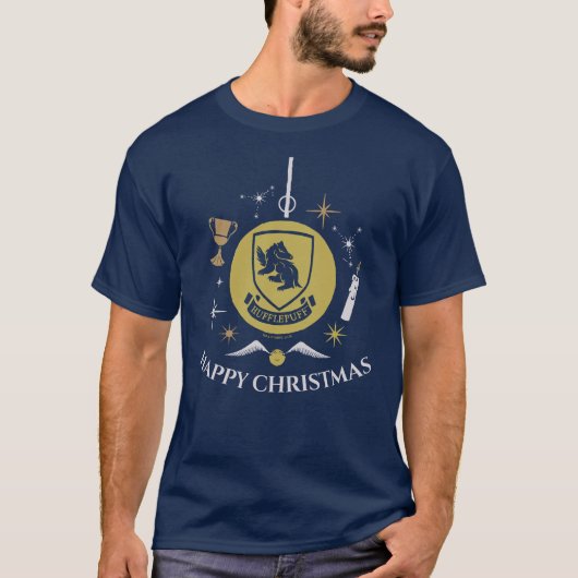 HUFFLEPUFF™ Holiday Bauble Graphic T-shirt (Voorkant)