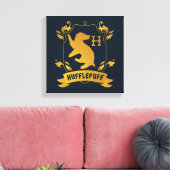 HUFFLEPUFF™ House Crest Canvas Afdruk (Insitu (Woonkamer))