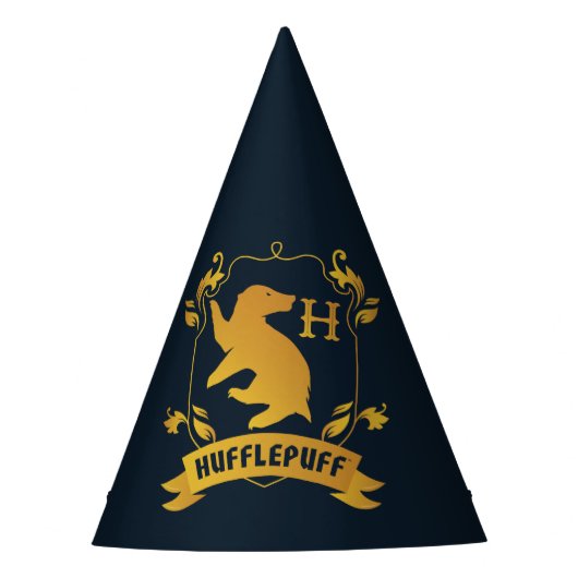  HUFFLEPUFF™ House Crest Feesthoedjes (Voorkant)