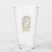  HUFFLEPUFF™ House Crest Glas (Achterkant)