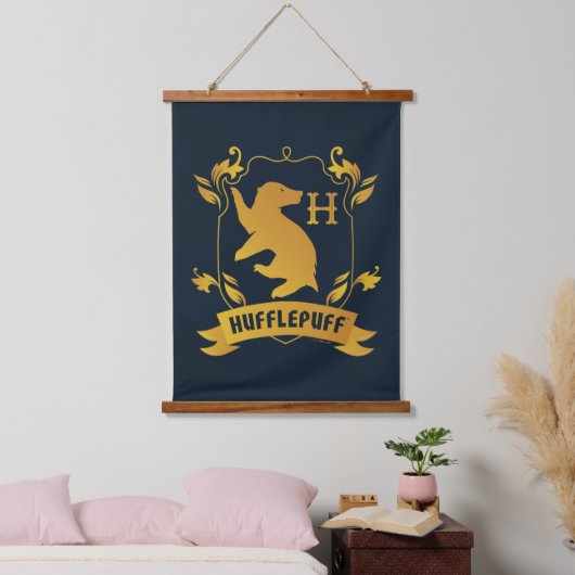  HUFFLEPUFF™ House Crest Hangend Wandkleed (Slaapkamer)