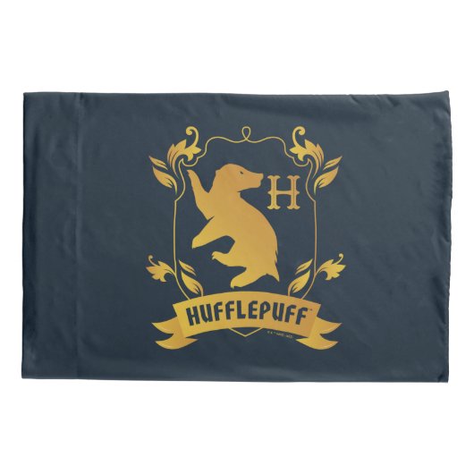  HUFFLEPUFF™ House Crest Kussensloop (Achterkant)