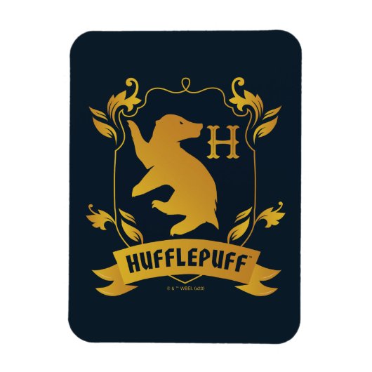 HUFFLEPUFF™ House Crest Magneet (Verticaal)