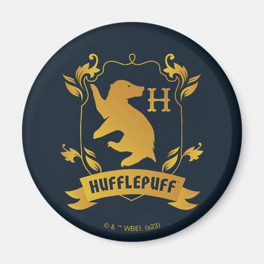  HUFFLEPUFF™ House Crest Magneet (Voorkant)