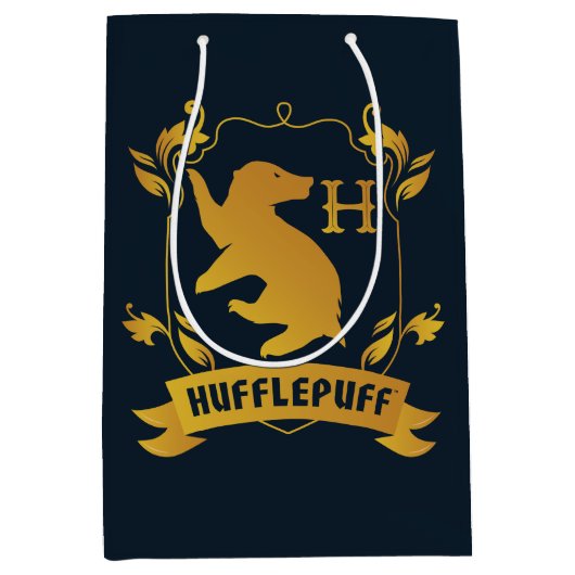 HUFFLEPUFF™ House Crest Medium Cadeauzakje (Voorkant)