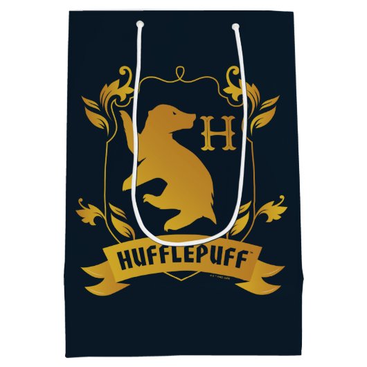  HUFFLEPUFF™ House Crest Medium Cadeauzakje (Achterkant)