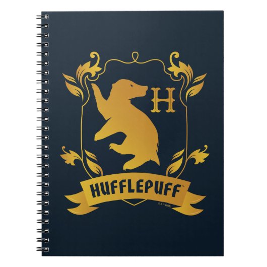 HUFFLEPUFF™ House Crest Notitieboek (Voorkant)