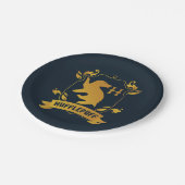 HUFFLEPUFF™ House Crest Papieren Bordje (Gekanteld)