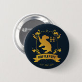 HUFFLEPUFF™ House Crest Ronde Button 5,7 Cm (Voorkant /achterkant)
