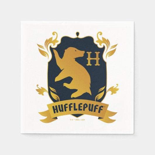 HUFFLEPUFF™ House Crest Servet (Voorkant)