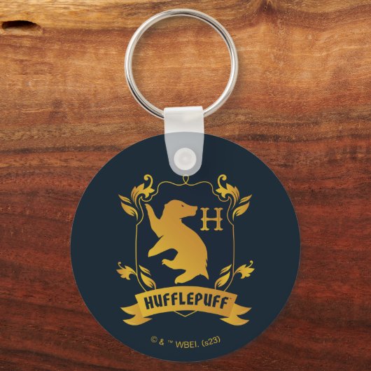  HUFFLEPUFF™ House Crest Sleutelhanger (Voorkant)