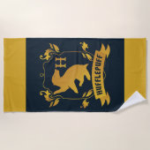  HUFFLEPUFF™ House Crest Strandlaken (Voorkant)